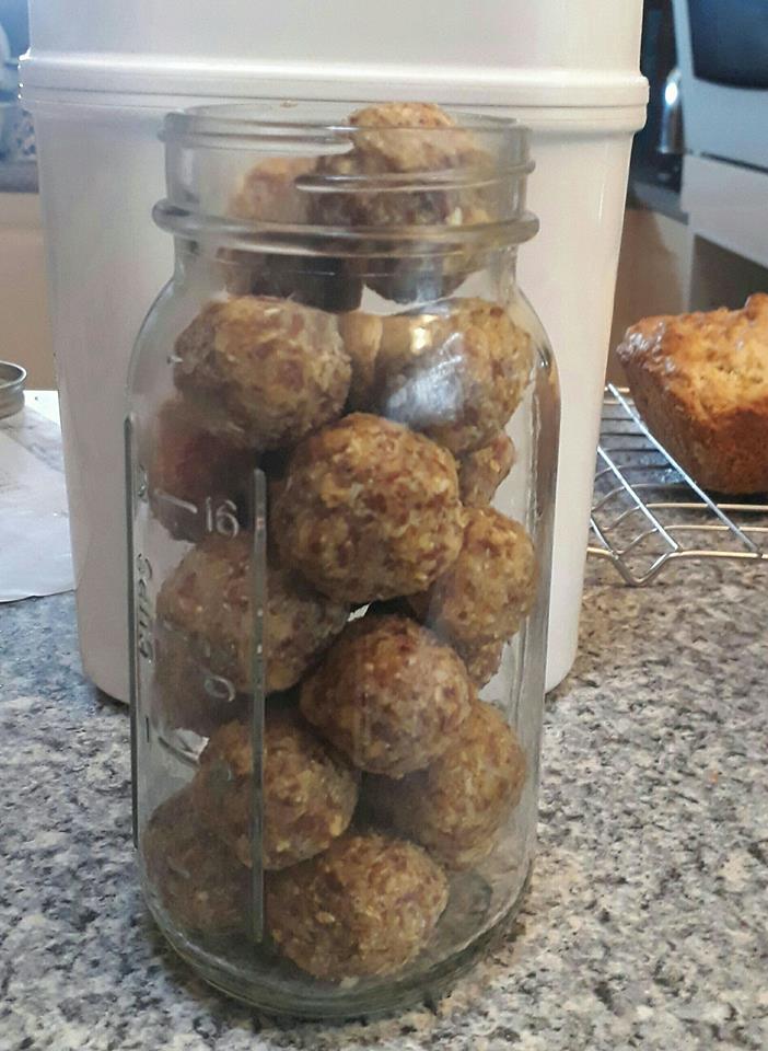 protein peanut balls